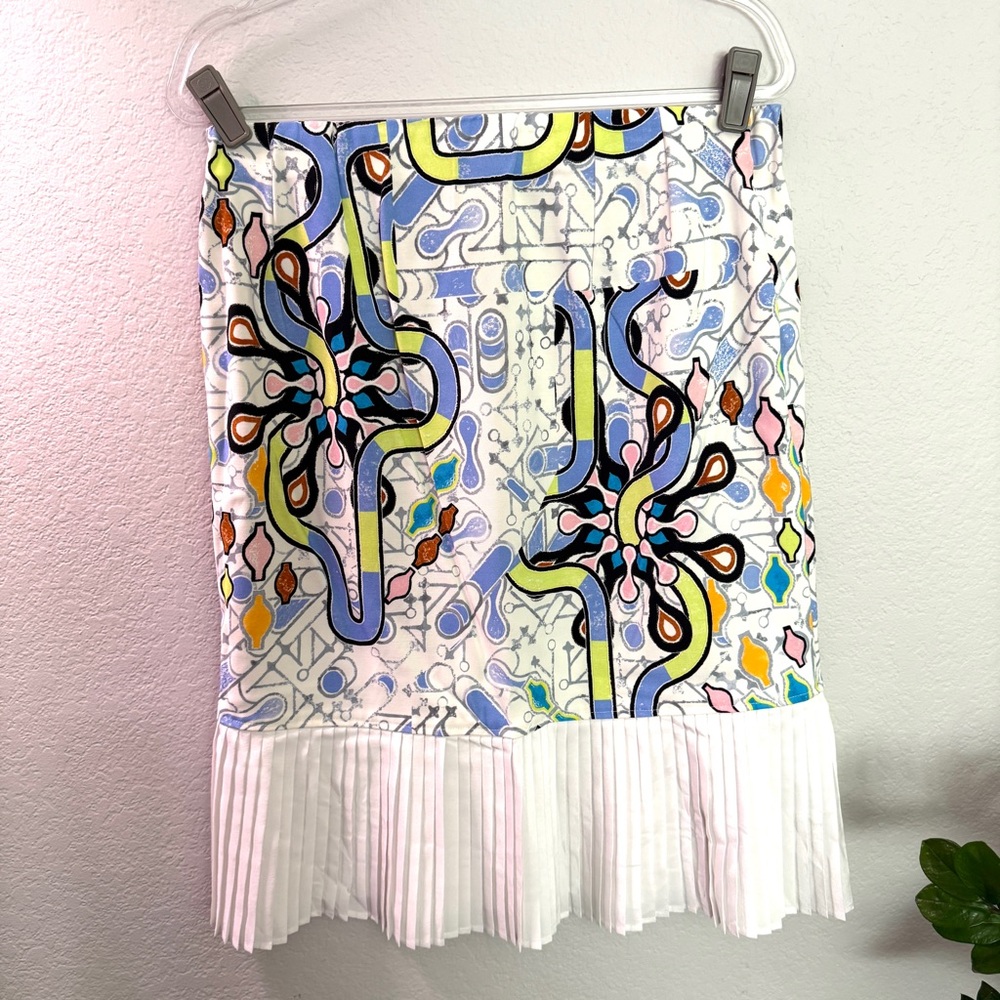 One-of-a-Kind Tailor-Made Skirt Handmade in Europe Size L  Elastic Waistband - Picture 9 of 11